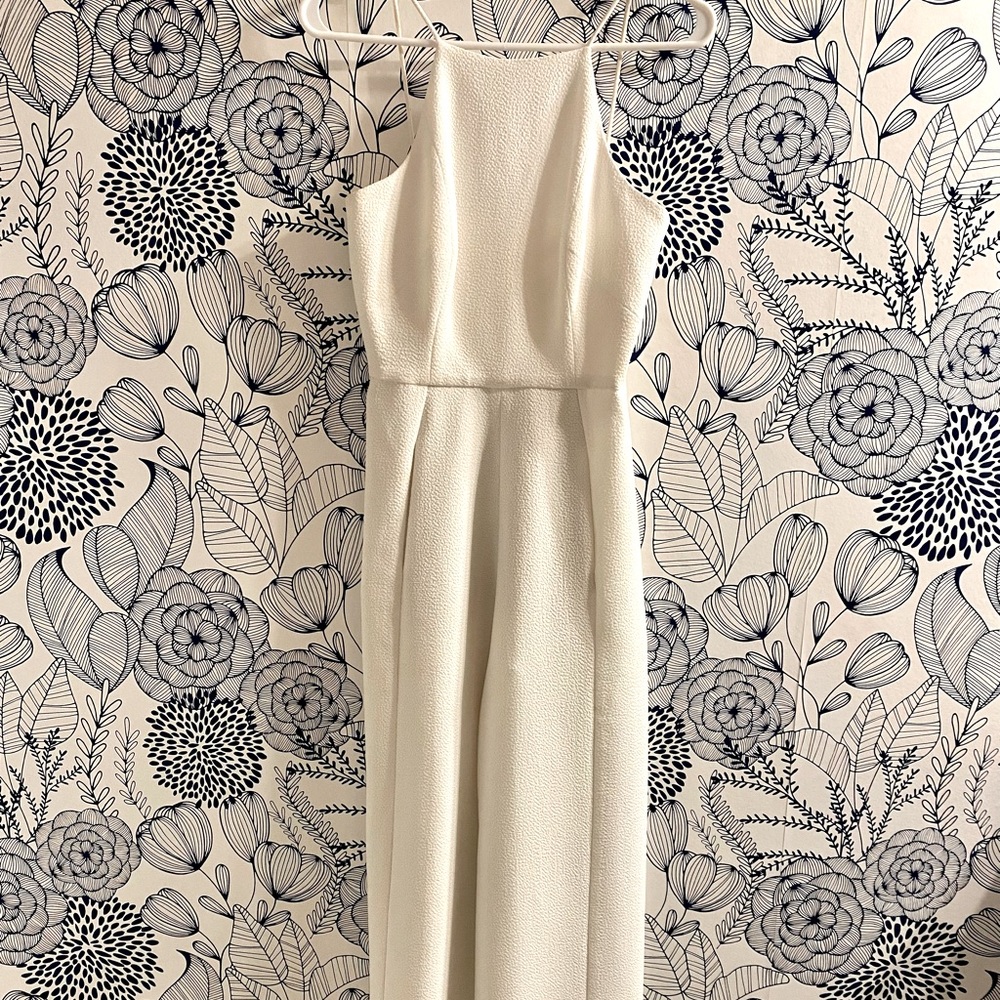 Size 4 White Jumpsuit by Black Halo